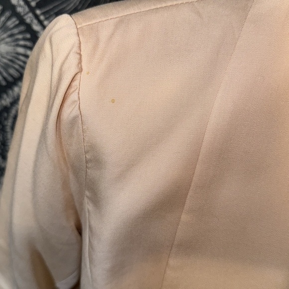 Pale Pink Velvet Heart Blazer - S - Picture 6 of 8